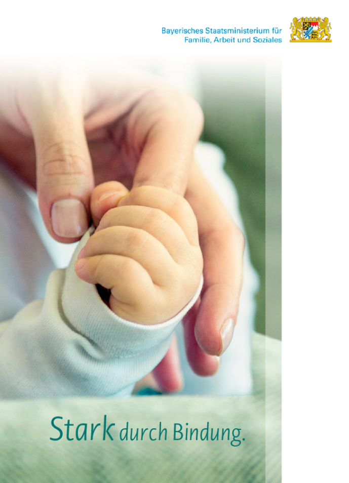 Foto: Babyhand umklammert den Zeigefinger eines Erwachsenen